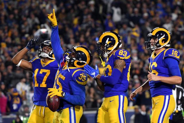 Ser fram emot Los Angles Rams spel mot New Orleans Saints